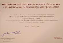 Diploma Ramón Areces