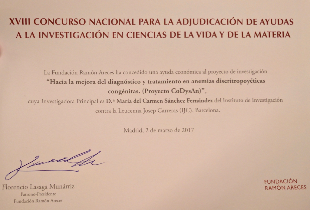 Diploma Ramón Areces